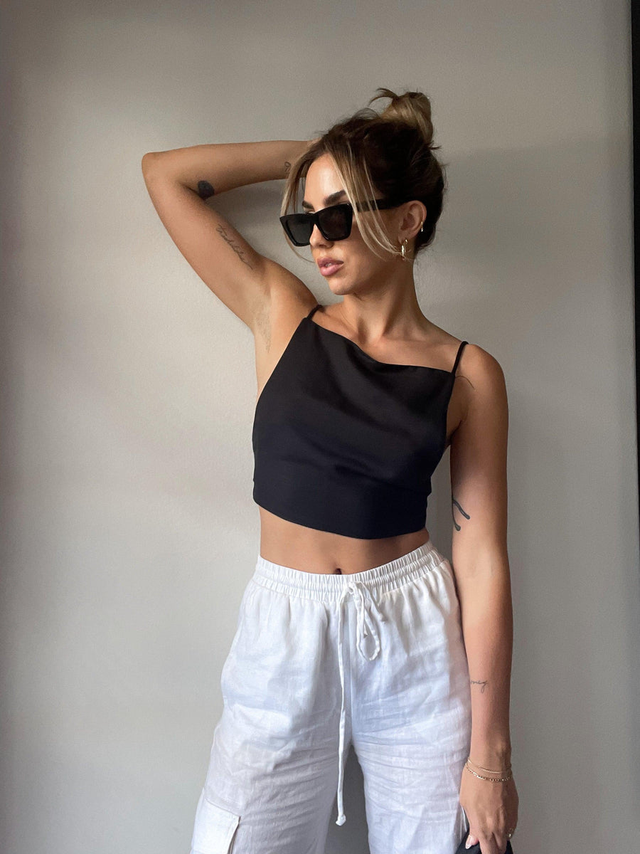 Hit Send Crop Top - FINAL SALE - SHOPLUNAB
