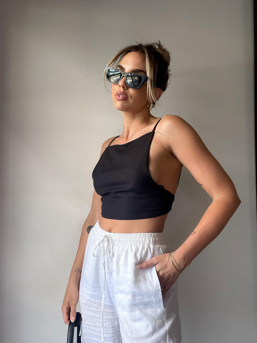 Hit Send Crop Top - FINAL SALE - SHOPLUNAB