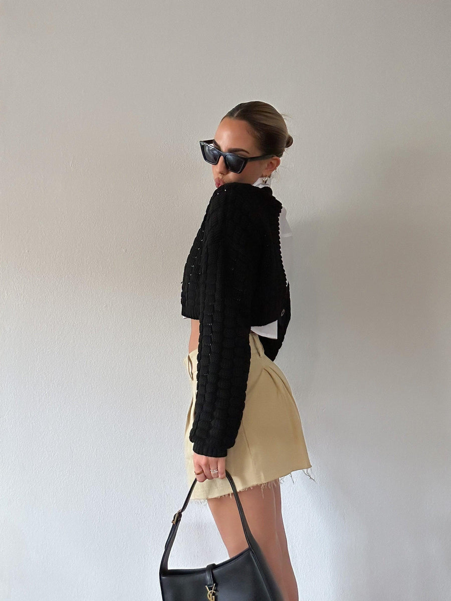 Karma Crop Sweater - SHOPLUNAB