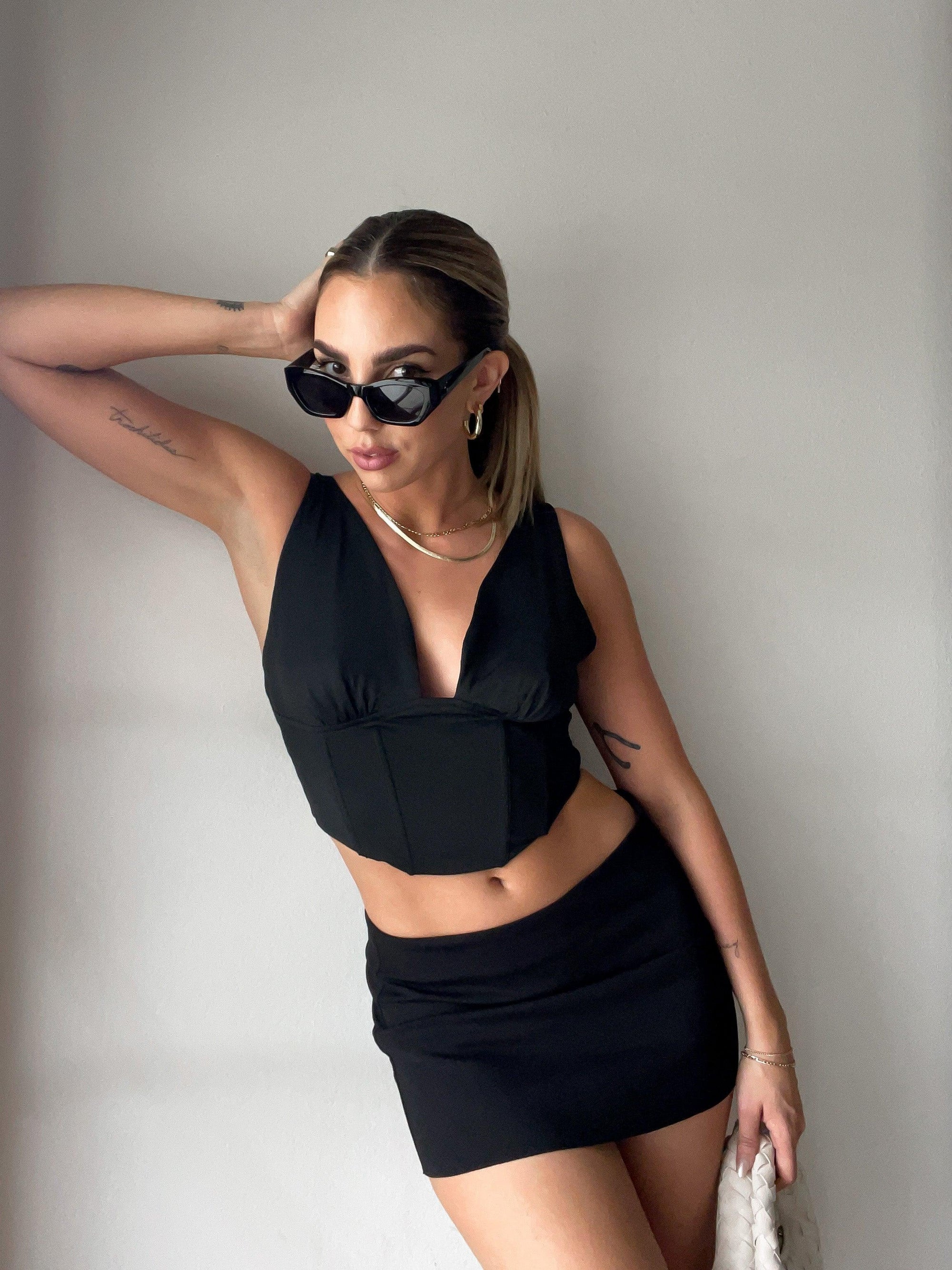 Ciao Bella Bustier Top - FINAL SALE - SHOPLUNAB