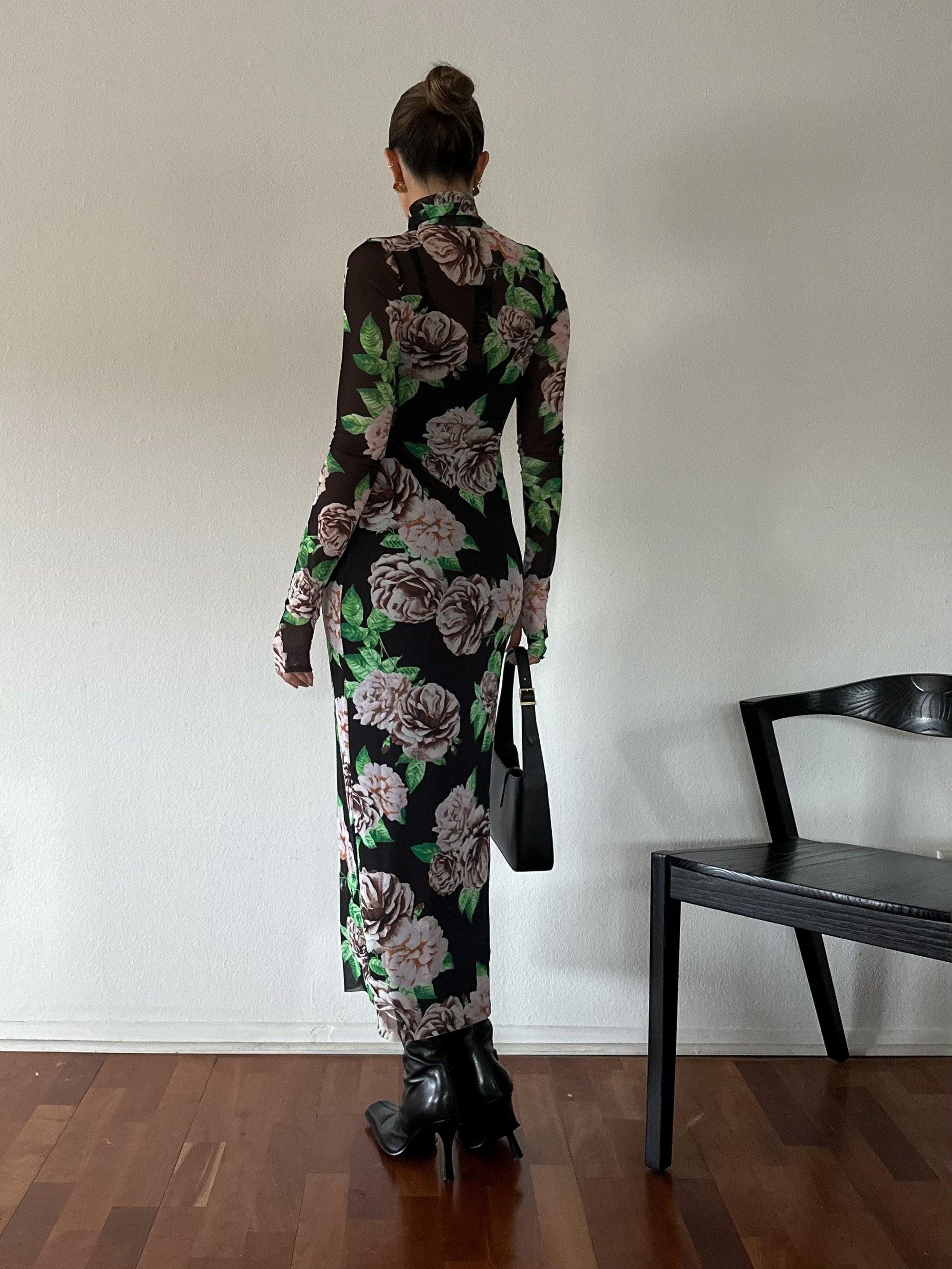 Shailene Midi Dress by AFRM - SHOPLUNAB