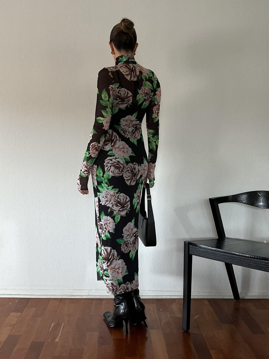 Shailene Midi Dress by AFRM - SHOPLUNAB