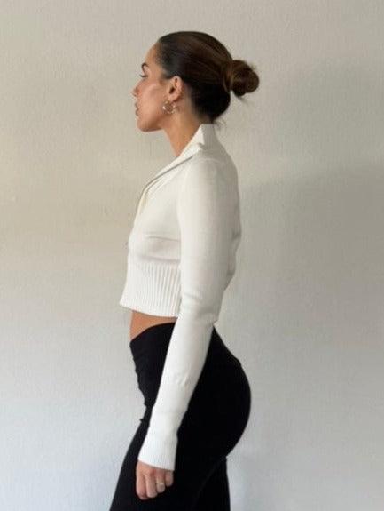 Doubt It Crop Sweater - SHOPLUNAB