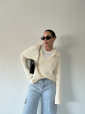 Loosen Up Sweater - SHOPLUNAB