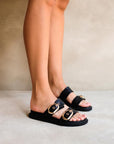 Reece Slide Sandal by Billini - FINAL SALE - SHOPLUNAB