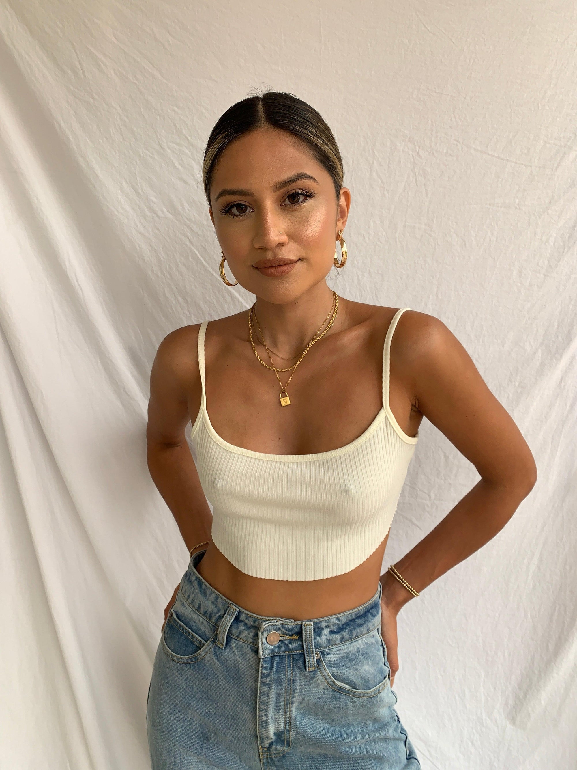 Feel The Sun Crop Tank - FINAL SALE - SHOPLUNAB