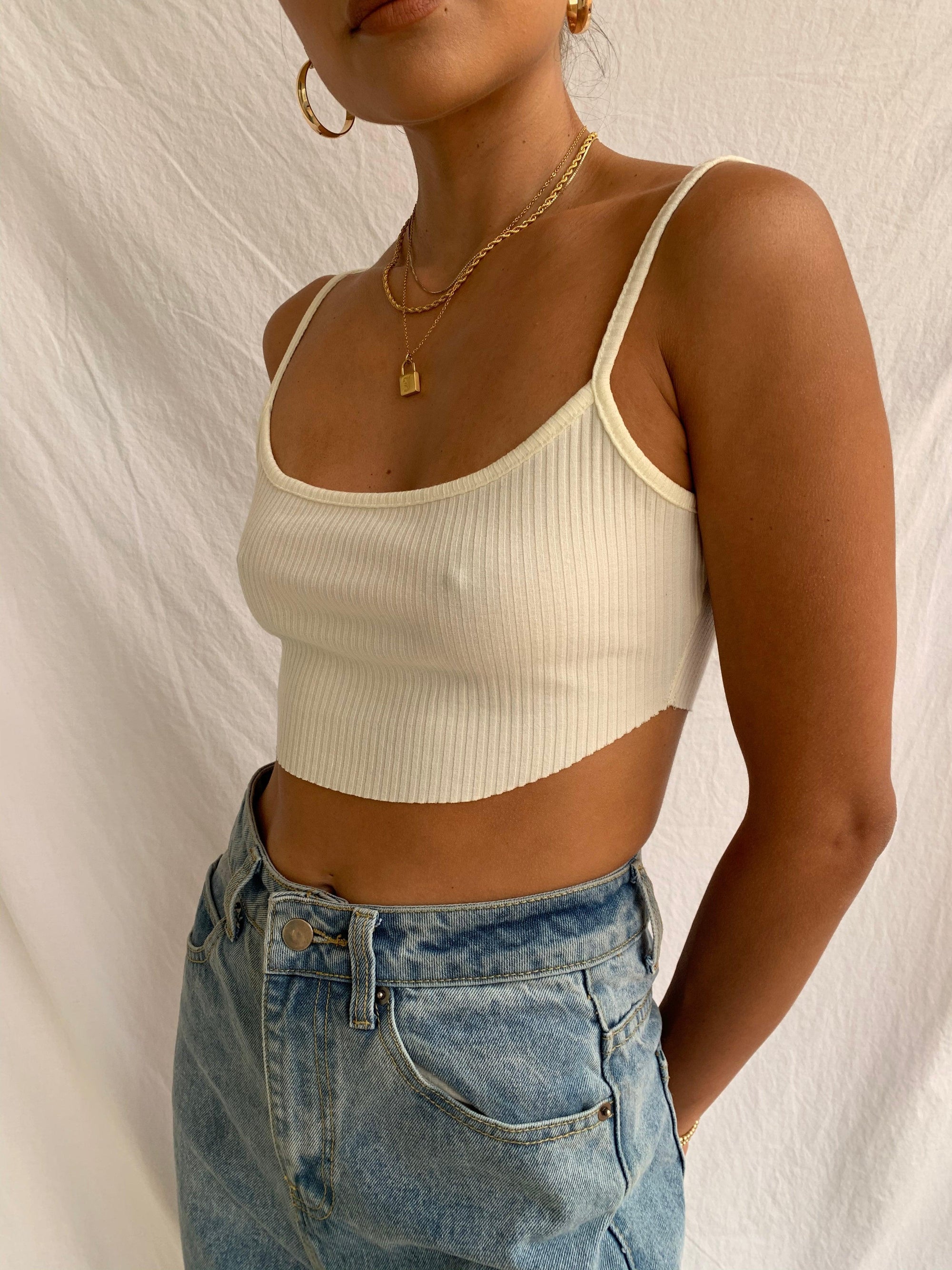 Feel The Sun Crop Tank - FINAL SALE - SHOPLUNAB