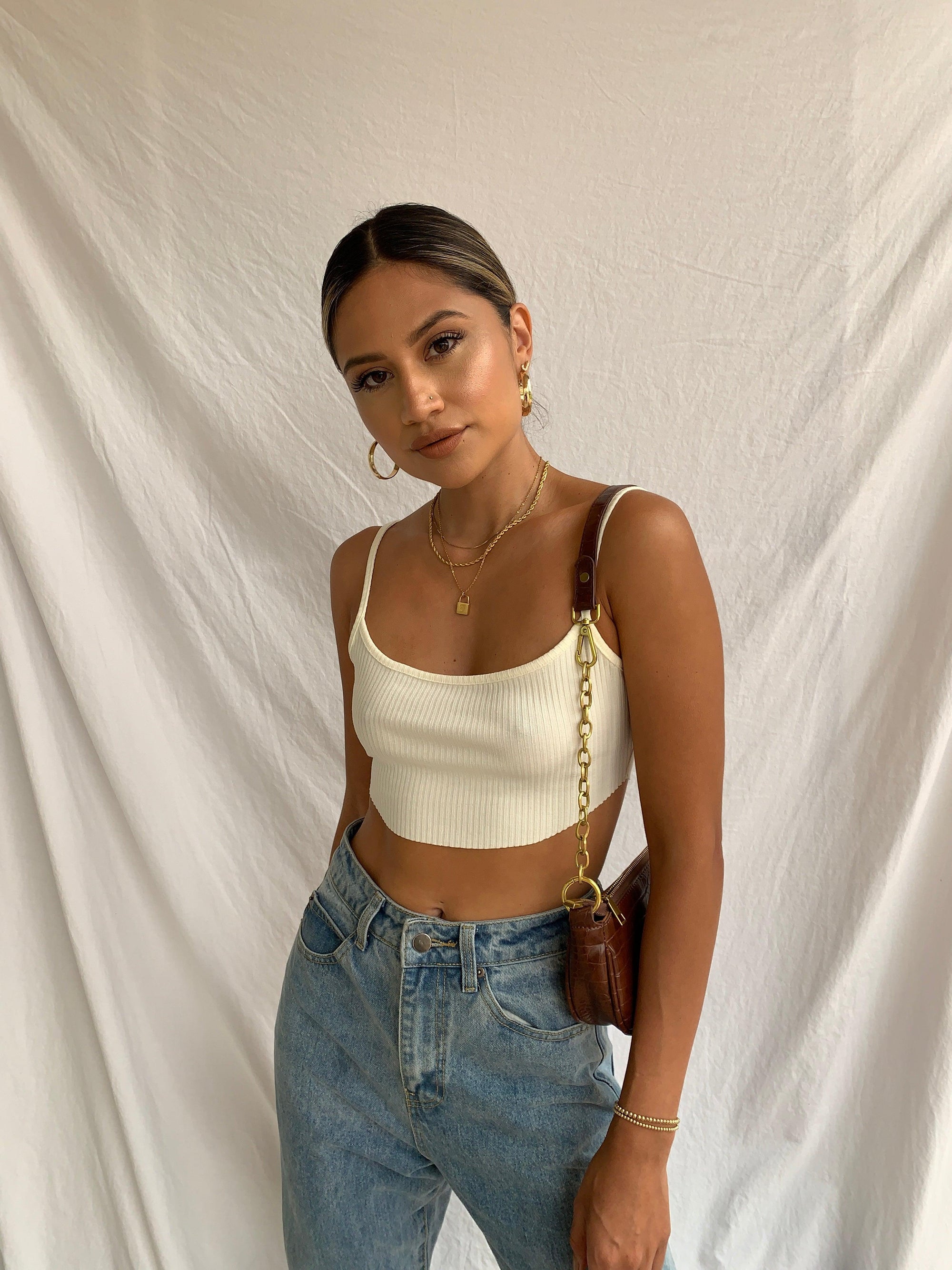 Feel The Sun Crop Tank - FINAL SALE - SHOPLUNAB