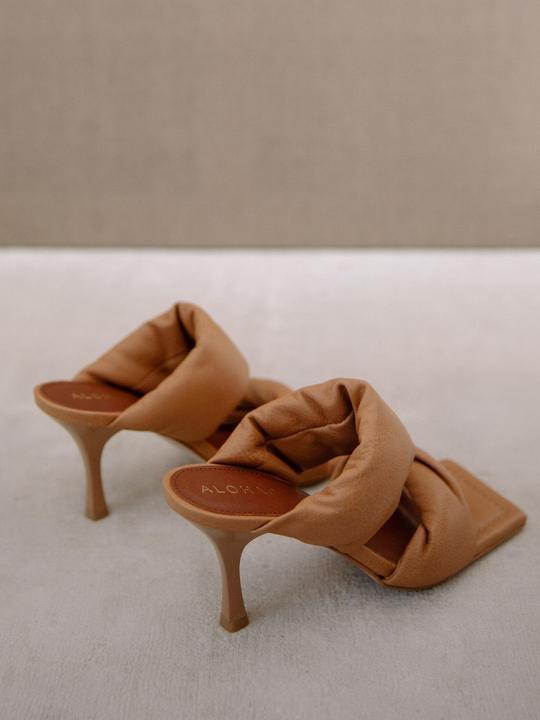 Twist Strap Heel by Alohas - FINAL SALE - SHOPLUNAB