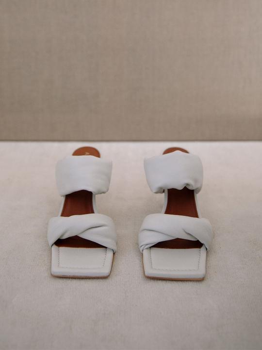 Twist Strap Heel by Alohas - FINAL SALE - SHOPLUNAB