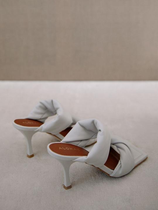 Twist Strap Heel by Alohas - FINAL SALE - SHOPLUNAB