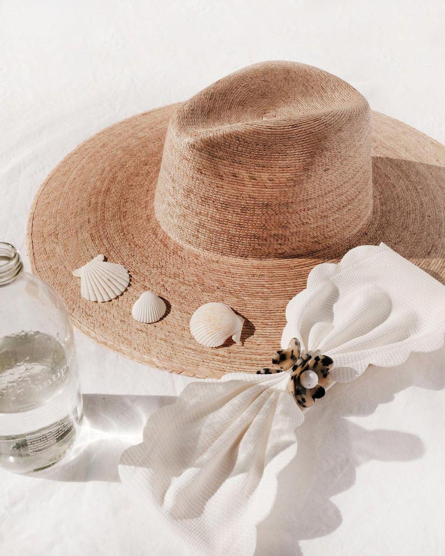 Palma Wide Fedora by Lack of Color - SHOPLUNAB